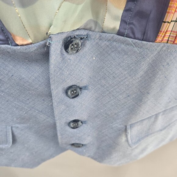 Superluckycat × Metropark Multipatterned Upcycled Patchwork Vest Size Medium - Picture 6 of 16